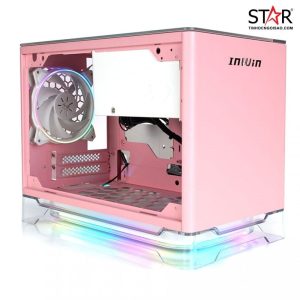 Thùng máy InWin A1 Plus Pink Mini-ITX Tower (Hồng)
