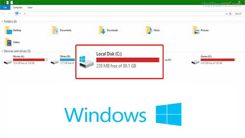 Bộ nhớ bị đầy