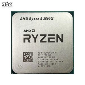 CPU AMD RYZEN 5 3500X (3.6GHz Up to 4.1GHz, AM4, 6 Cores 6 Threads) Tray New