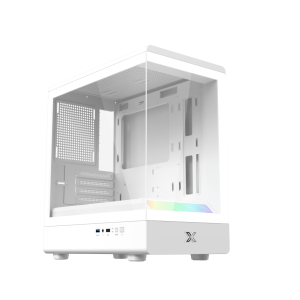 Case Xigmatek Pura MS | Hỗ trợ AIO 240, Trắng