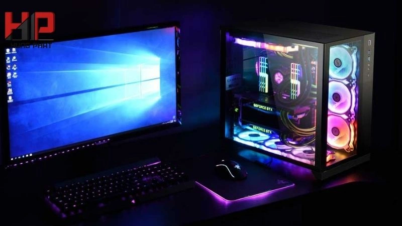Case gaming 1 mặt kính