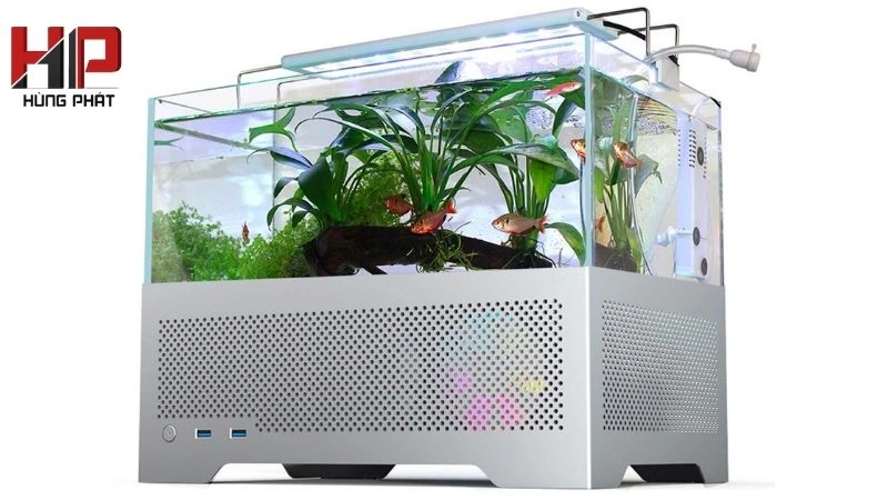 Case gaming 2 mặt kính