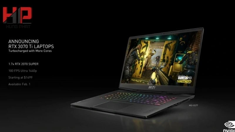 Laptop RTX 3070/3070Ti