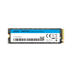Ổ cứng SSD Lexar Internal NM610 Pro 500GB | M.2 NVMe 2280, PCIe Gen3x4 (LNM610P500G-RNNNG)