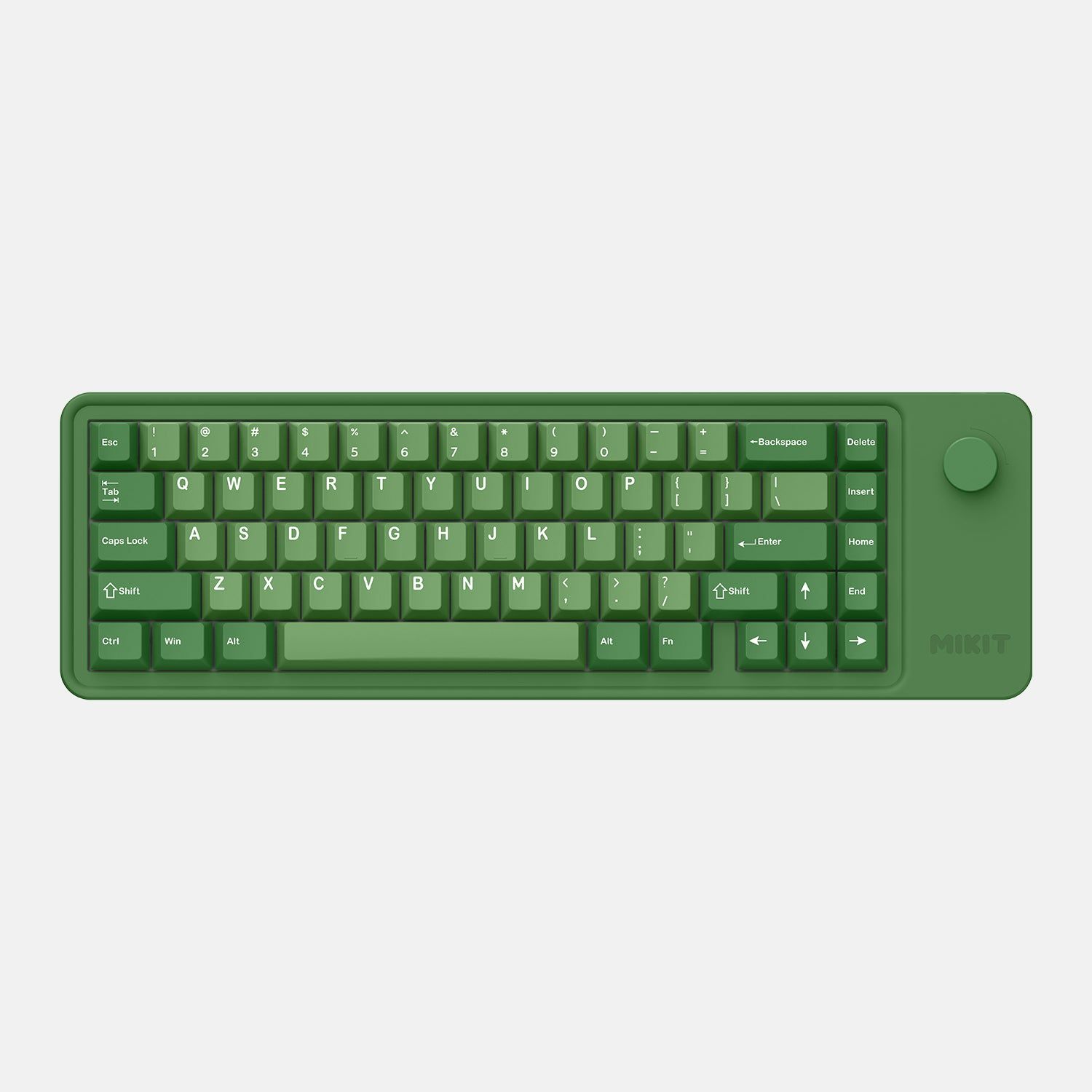Bàn phím cơ Mikit M65 Evergreen Gateron G Pro 2.0 Red RGB - Ảnh 1