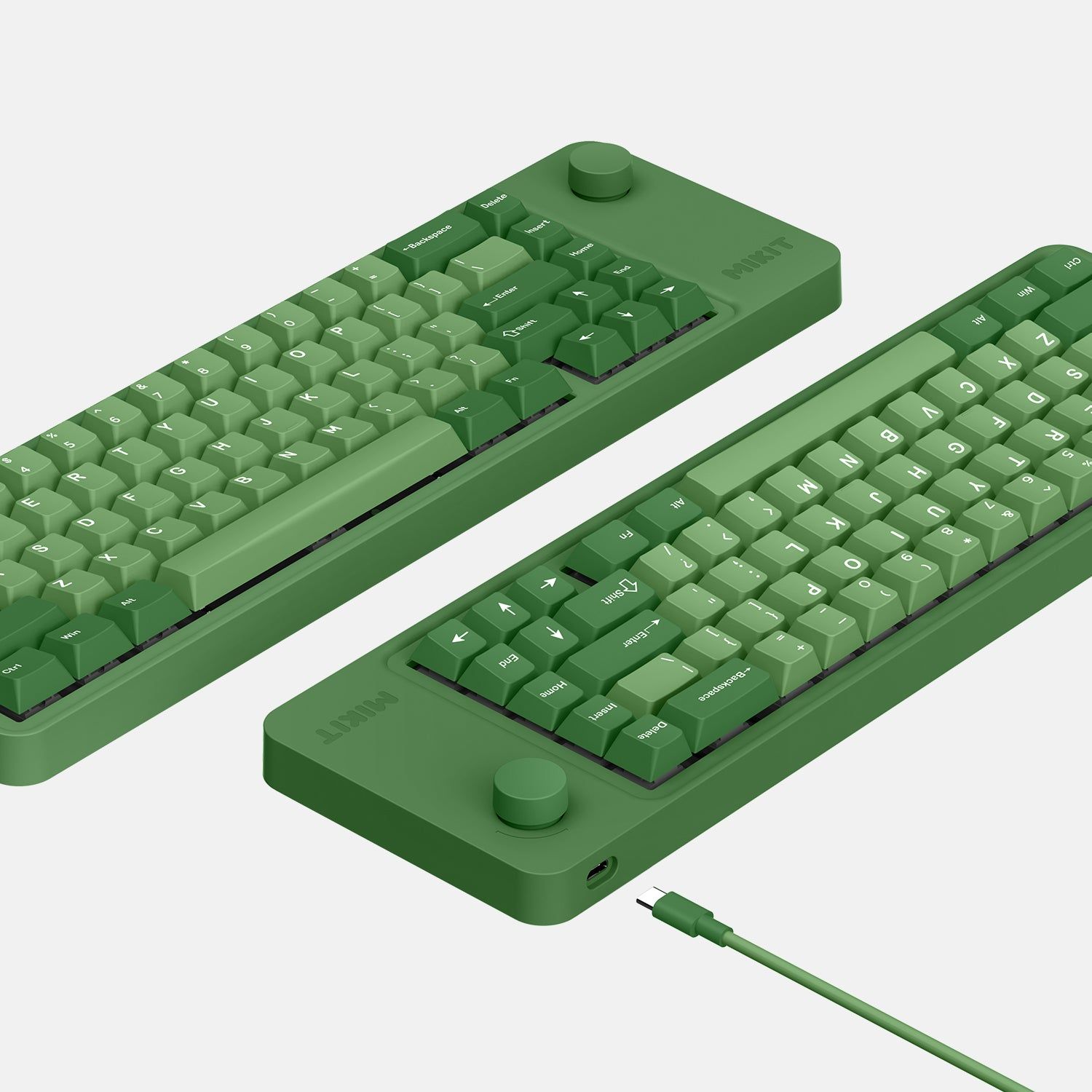 Bàn phím cơ Mikit M65 Evergreen Gateron G Pro 2.0 Red RGB - Ảnh 4