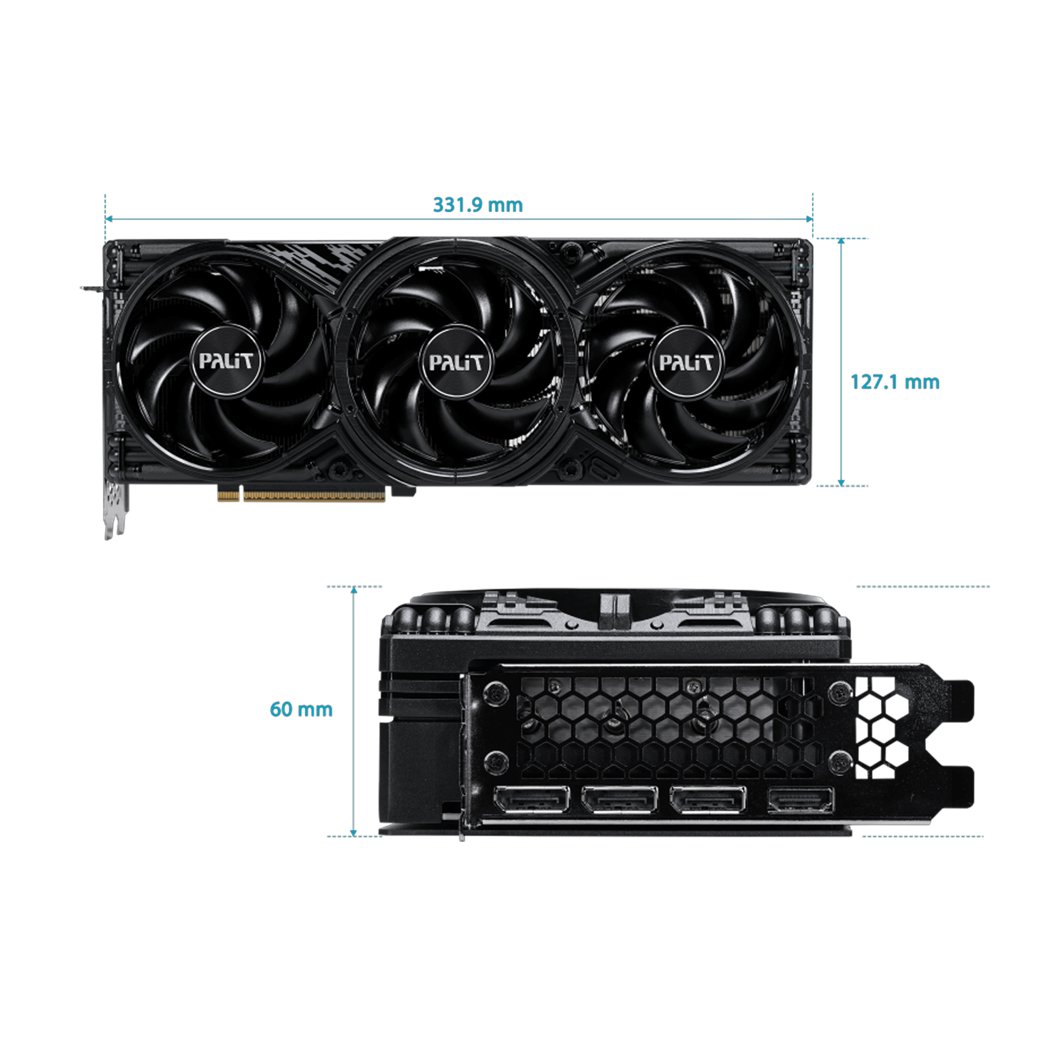 Card màn hình Palit GeForce RTX™ 5070 GamingPro 12GB GDDR7 - Ảnh 3