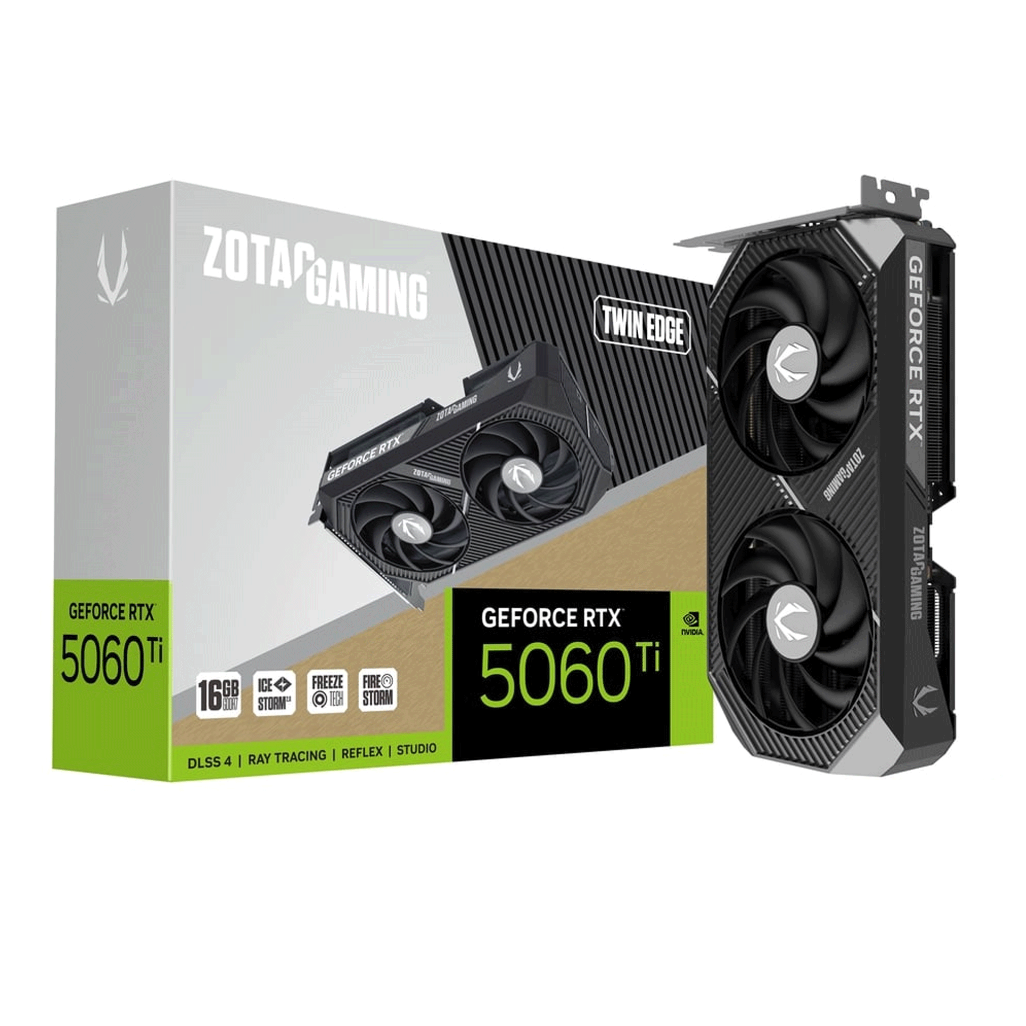 Card màn hình ZOTAC GAMING GeForce RTX 5060 Ti 16GB Twin Edge - Ảnh 1