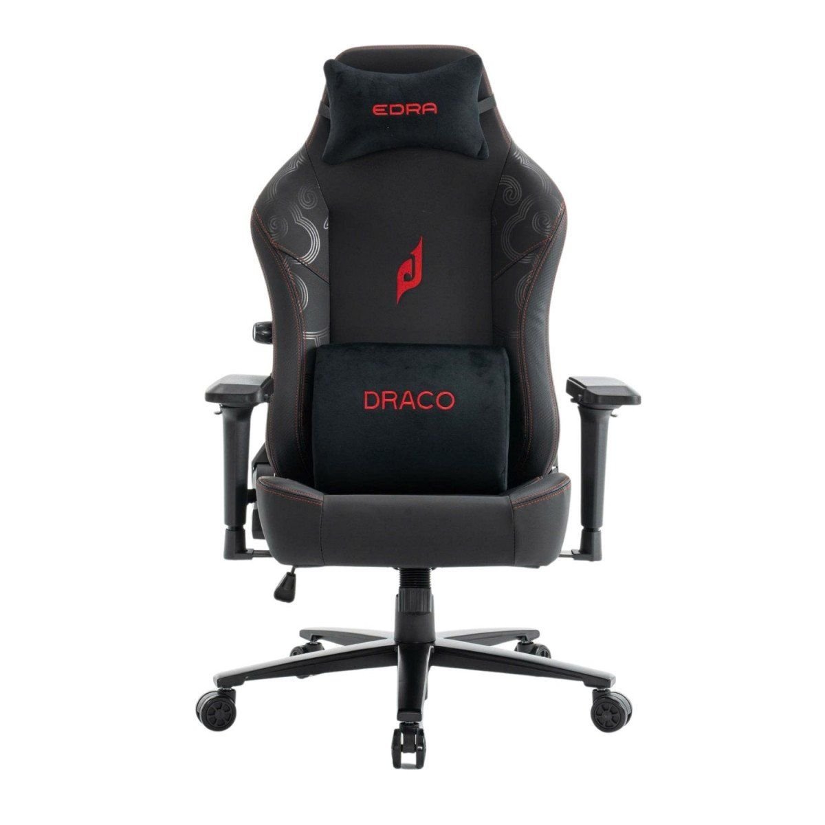 Ghế Gaming E-Dra DRACO | Chân Xoay EGC237 - Đen - Ảnh 1