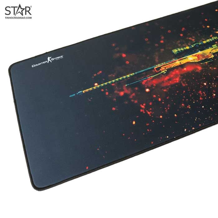 Lót chuột Valve (300*780*5mm/ Size lớn/ Trơn/ Có viền) - Ảnh 3