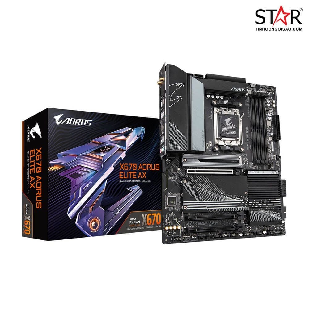 Mainboard Gigabyte X670 Aorus Elite AX - Ảnh 1