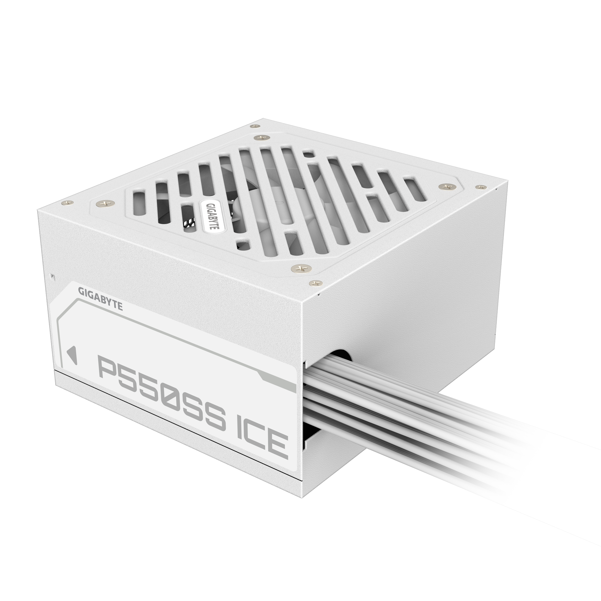 Nguồn Gigabyte 550W 80Plussilver Ice (Gp-P550Ss Ice) - Trắng - Ảnh 4