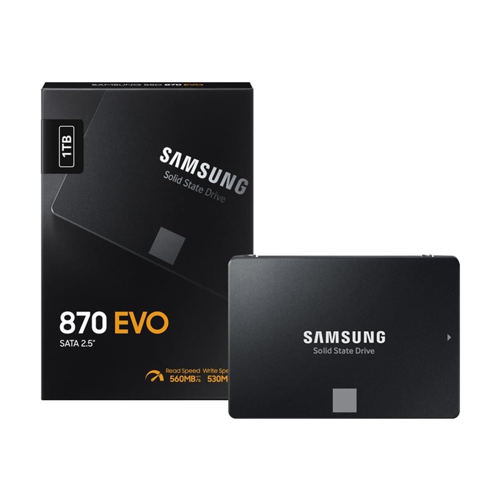 Ổ cứng SSD 1TB Samsung 870 EVO Sata 2.5 (MZ-77E1T0BW) | công ty - Ảnh 1