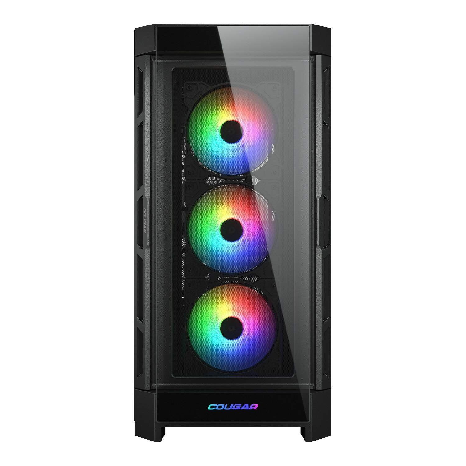 Thùng máy Cougar DuoFace Pro RGB (Kèm Sẵn 4 Fan ARGB) - Đen - Ảnh 2