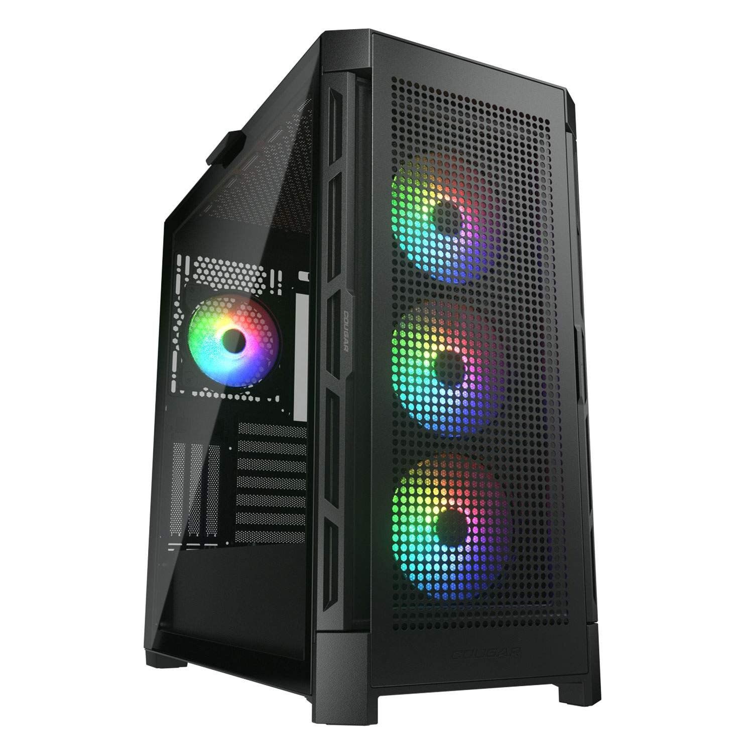 Thùng máy Cougar DuoFace Pro RGB (Kèm Sẵn 4 Fan ARGB) - Đen - Ảnh 4