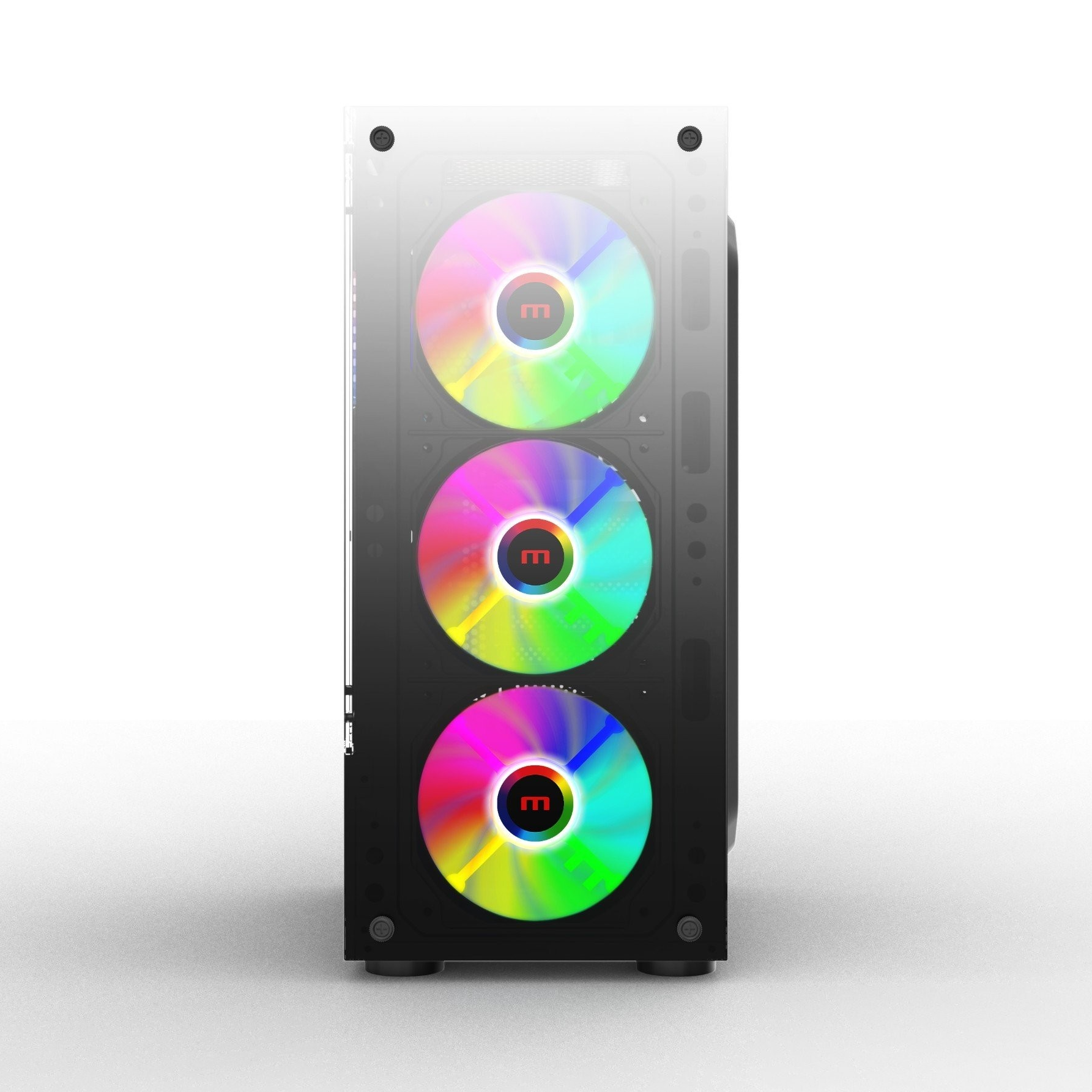 Thùng máy MAGIC GM-03 Black | Sẵn 4 fan RGB - Ảnh 2