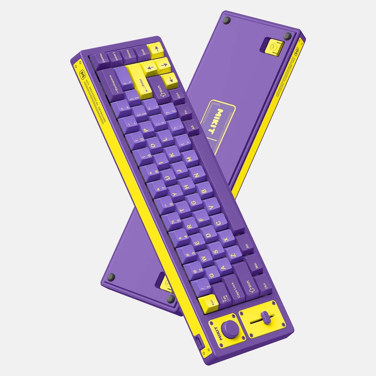 Bàn phím cơ Mikit DK65 Currant Gateron G Pro 2.0 Red RGB - Ảnh 3