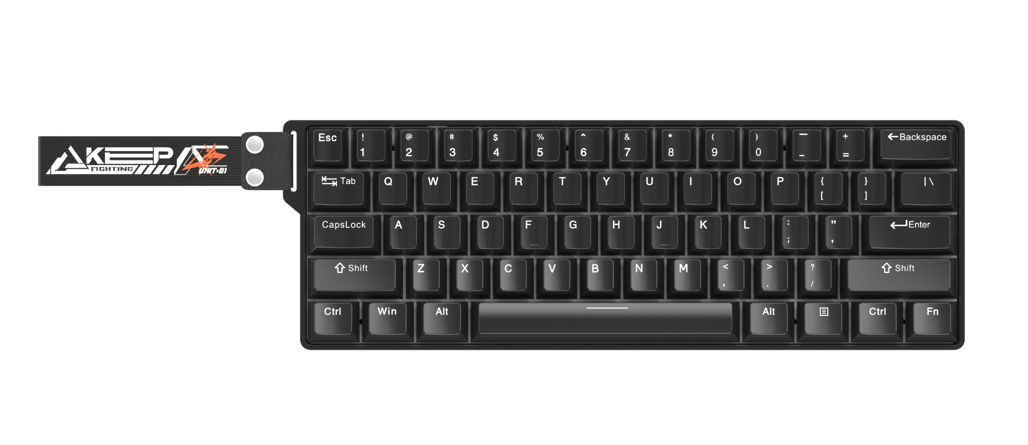 Bàn phím gaming Dare-U EK60 | Rapid Trigger, Có dây, YULONG / FIRE Magnetic Switch, RGB, Đen - Ảnh 3