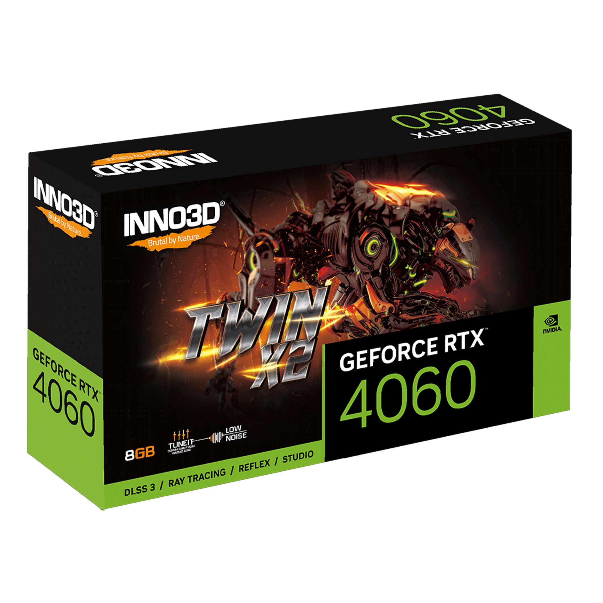 Card màn hình INNO3D GeForce RTX™ 4060 TWIN X2 - Ảnh 3