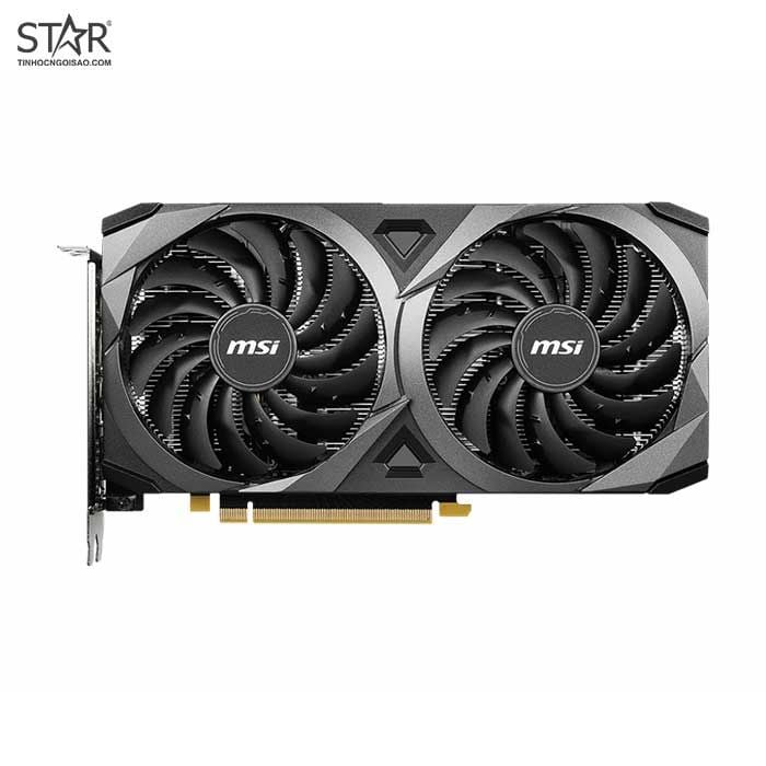 Card màn hình MSI RTX 3060 12GB GDDR6 Ventus 2X OC LHR - Ảnh 2
