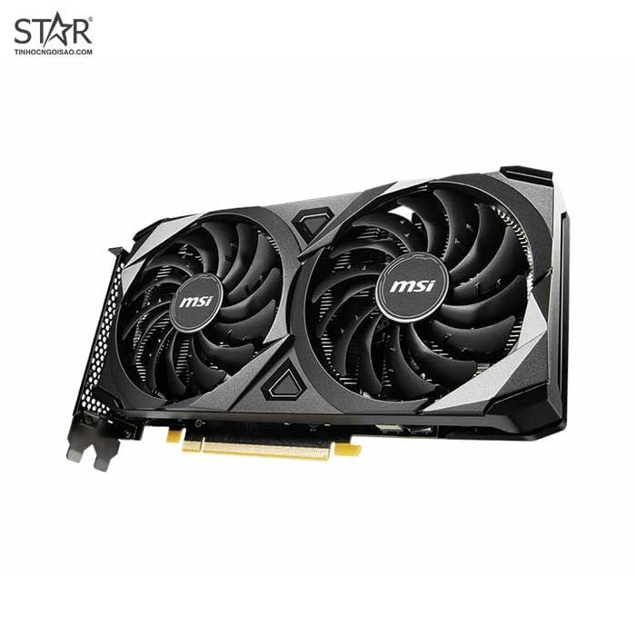 Card màn hình MSI RTX 3060 12GB GDDR6 Ventus 2X OC LHR - Ảnh 3