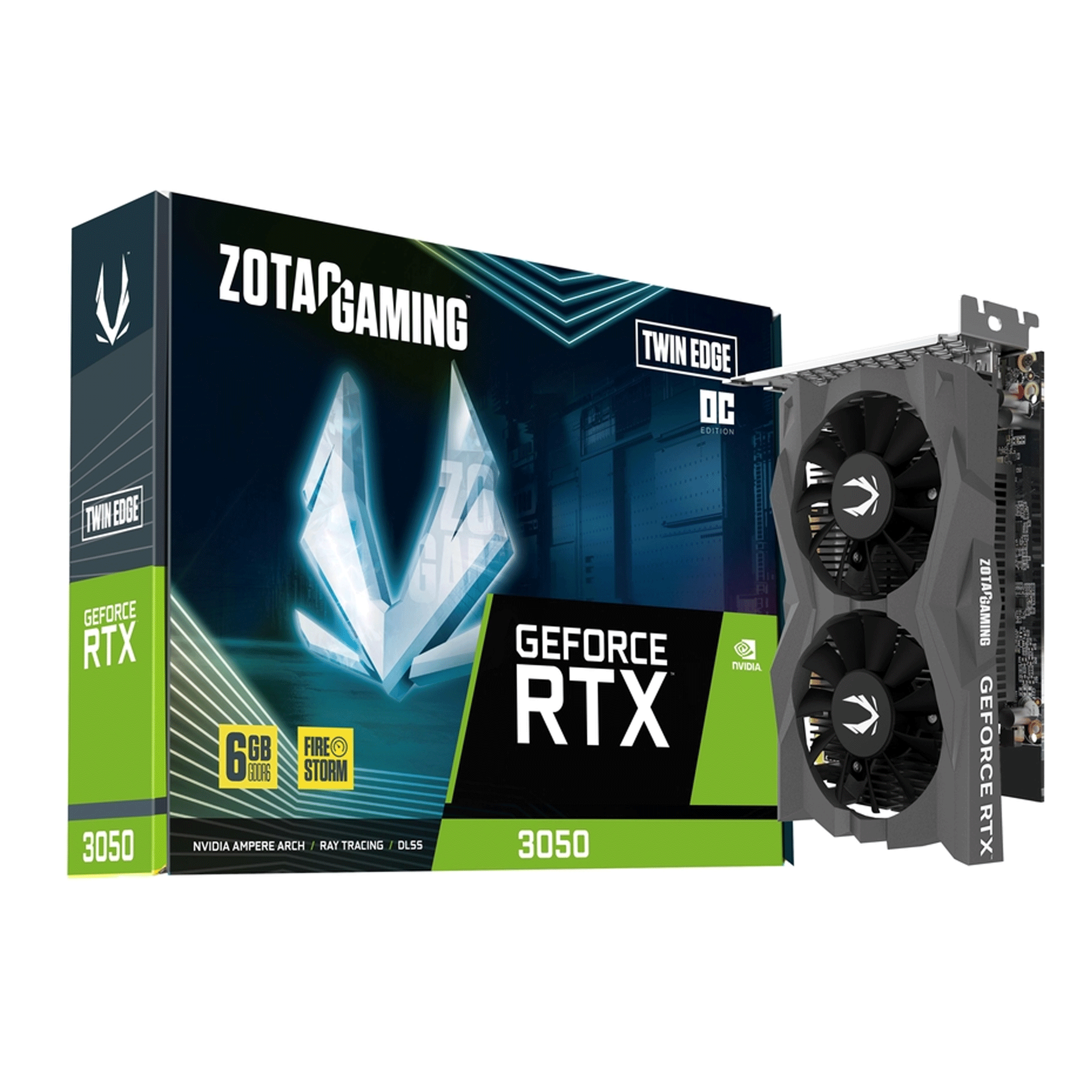 Card màn hình ZOTAC GAMING RTX 3050 6GB GDDR6 Twin Edge OC - Ảnh 1