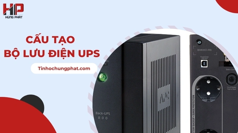 Cấu tạo bộ lưu điện UPS