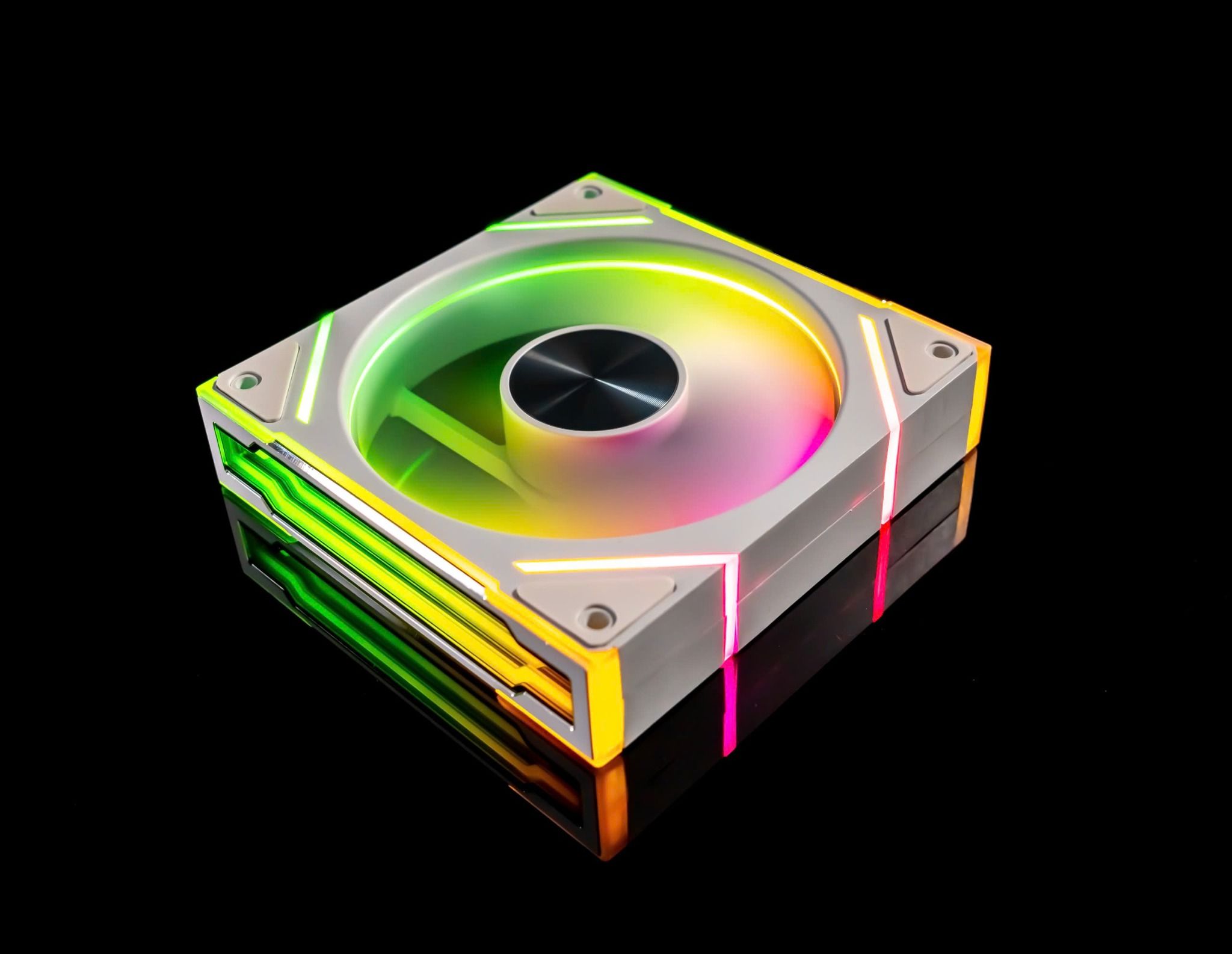 Fan Case Leopard Astro V2 ARGB | Gió thuận, màu trắng - Ảnh 2