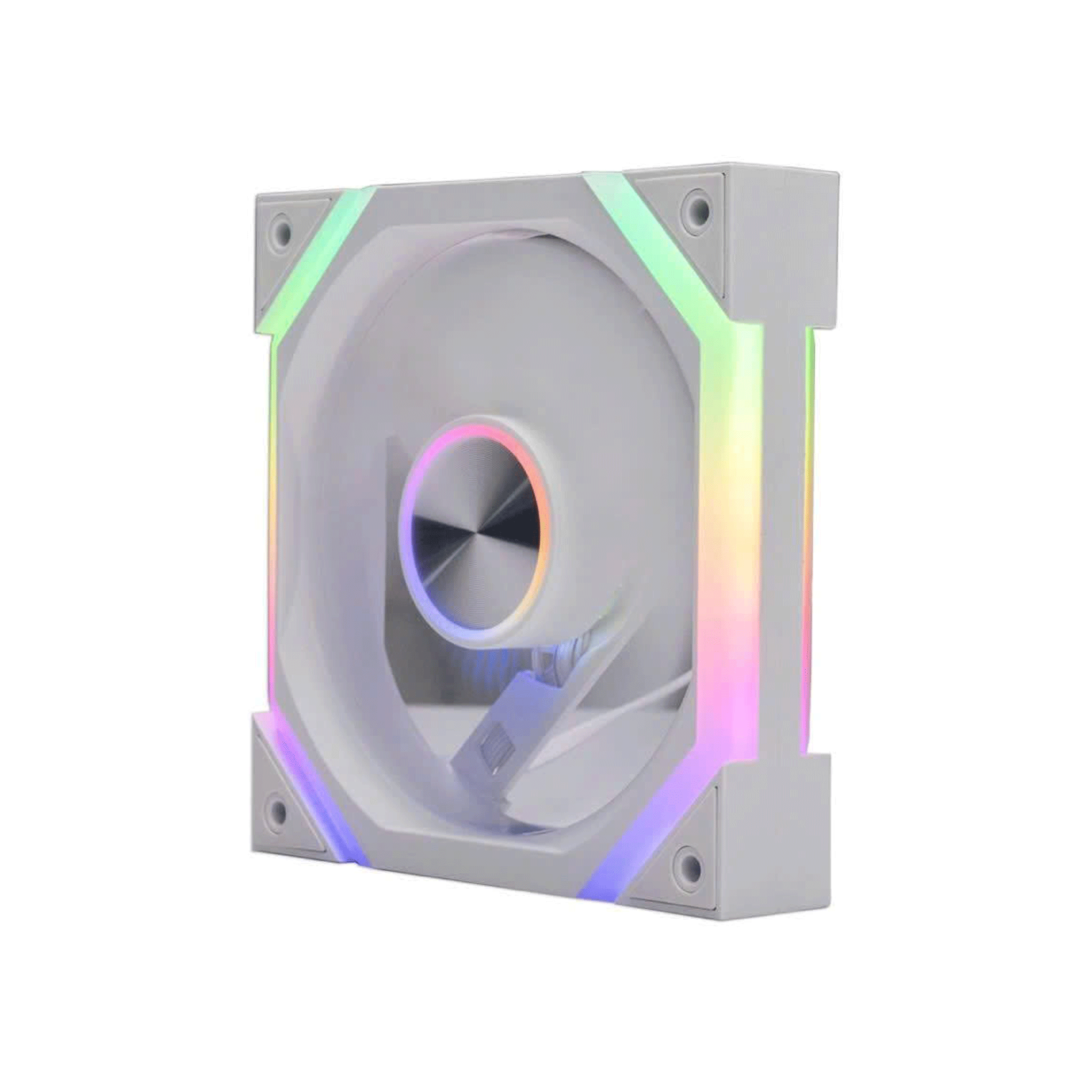 Fan Case Leopard Galaxy RS ARGB 12cm - Trắng | Gió thuận (Sync Main) - Ảnh 1