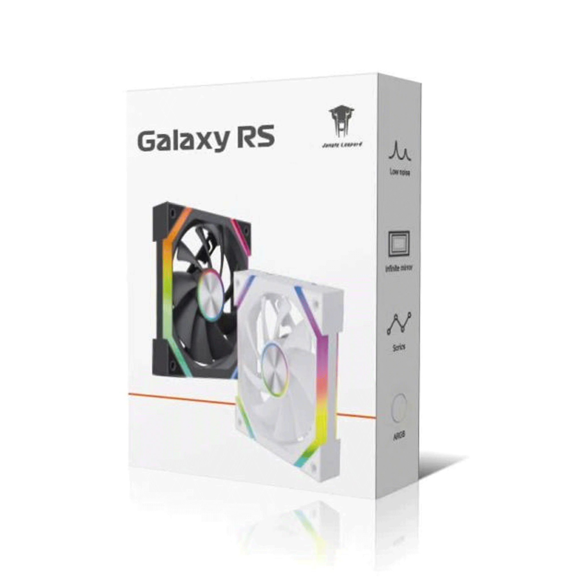 Fan Case Leopard Galaxy RS ARGB 12cm - Trắng | Gió thuận (Sync Main) - Ảnh 2