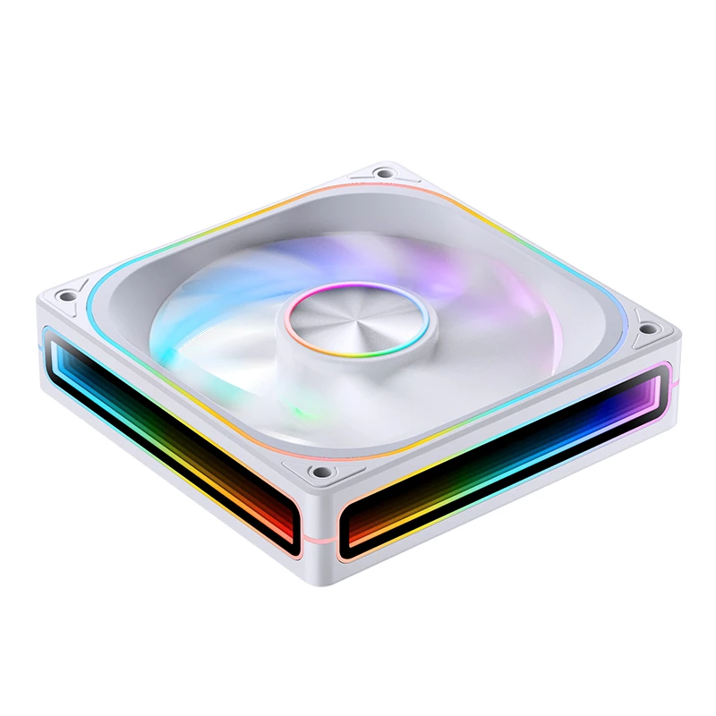 Fan Case liền khối Jonsbo ZA-120 ARGB - Trắng, gió ngược - Ảnh 3