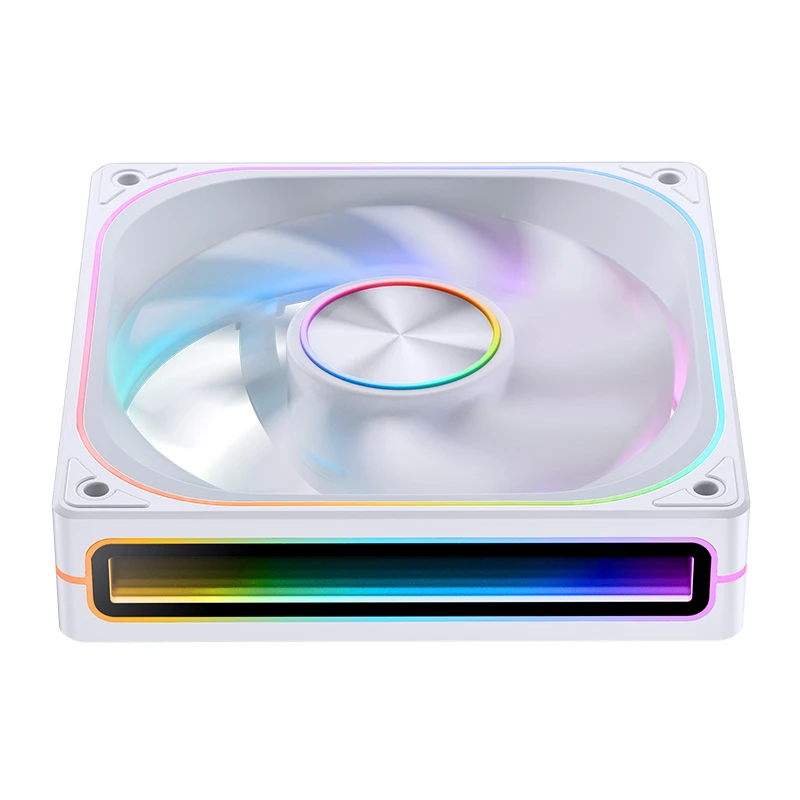 Fan Case liền khối Jonsbo ZA-120 ARGB - Trắng, gió thuận - Ảnh 2