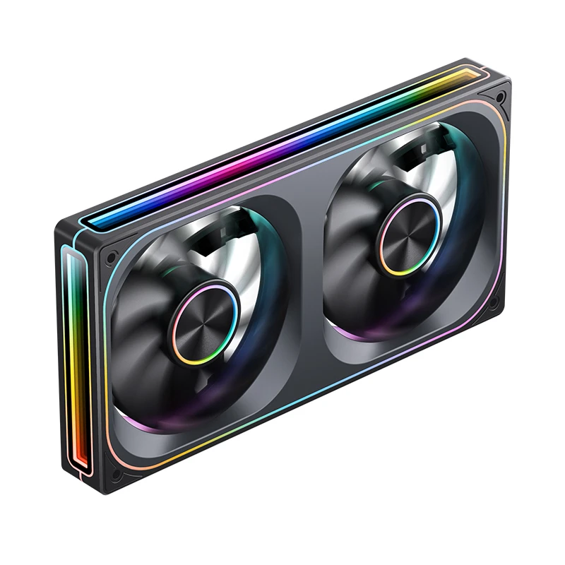 Fan Case liền khối Jonsbo ZA-240 ARGB - Đen, gió thuận - Ảnh 1