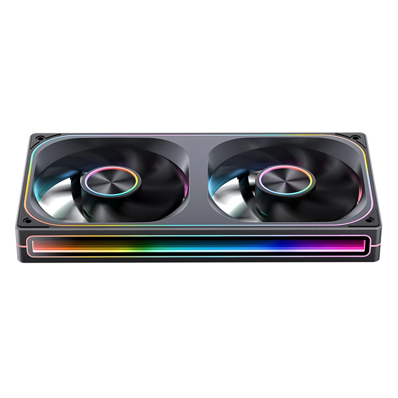 Fan Case liền khối Jonsbo ZA-240 ARGB - Đen, gió thuận - Ảnh 2