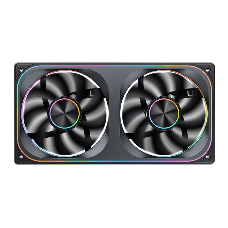 Fan Case liền khối Jonsbo ZA-240 ARGB - Đen, gió thuận - Ảnh 3