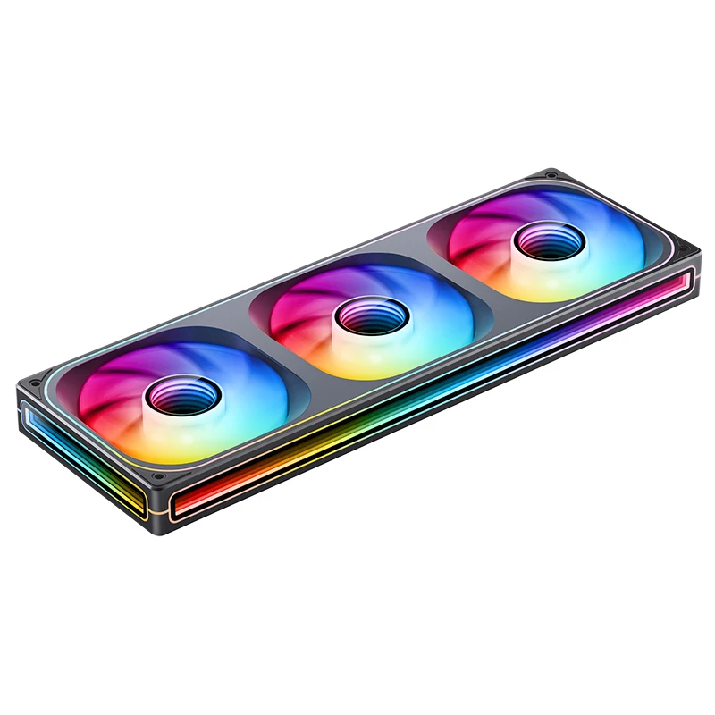 Fan Case liền khối Jonsbo ZB-360 ARGB - Đen | Gió thuận - Ảnh 2