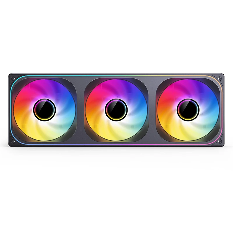 Fan Case liền khối Jonsbo ZB-360 ARGB - Đen | Gió thuận - Ảnh 3