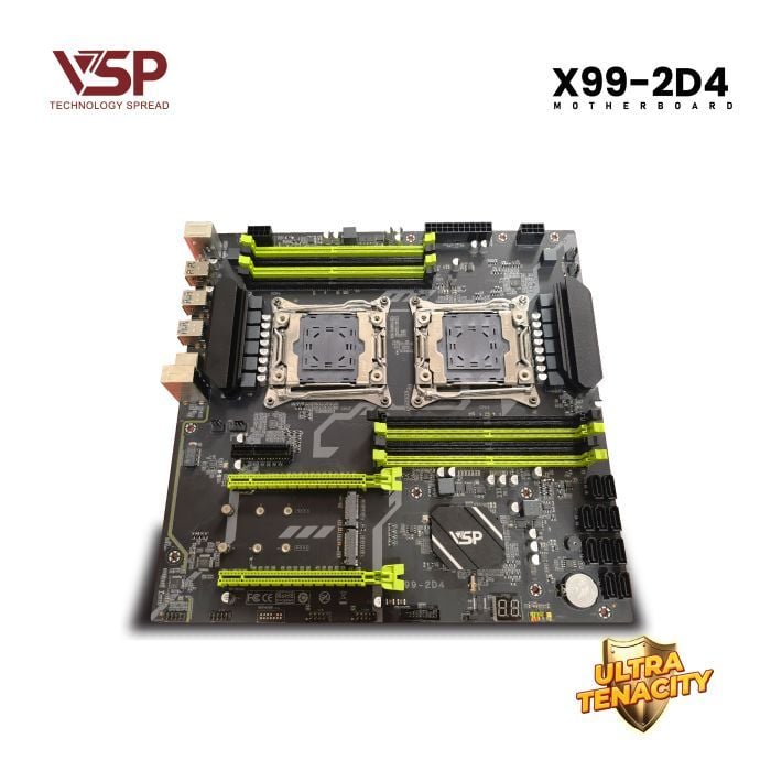 Mainboard VSP X99 2D4 - Ảnh 3