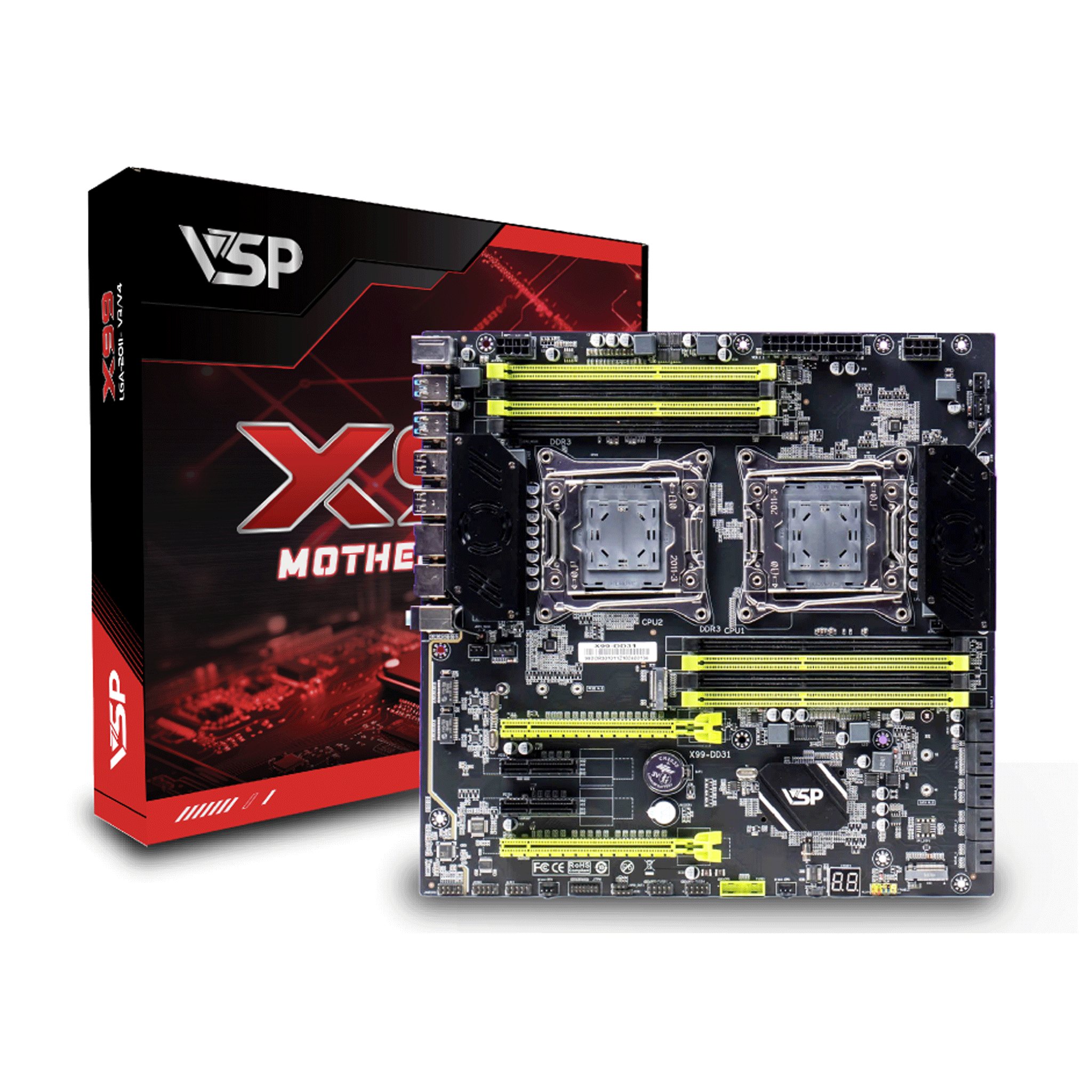 Mainboard VSP X99 DD31 - Ảnh 1