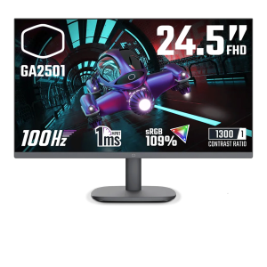 Màn hình Cooler Master GA2501 | 24.5 inch, Full HD, IPS, 100Hz, 1ms, Phẳng
