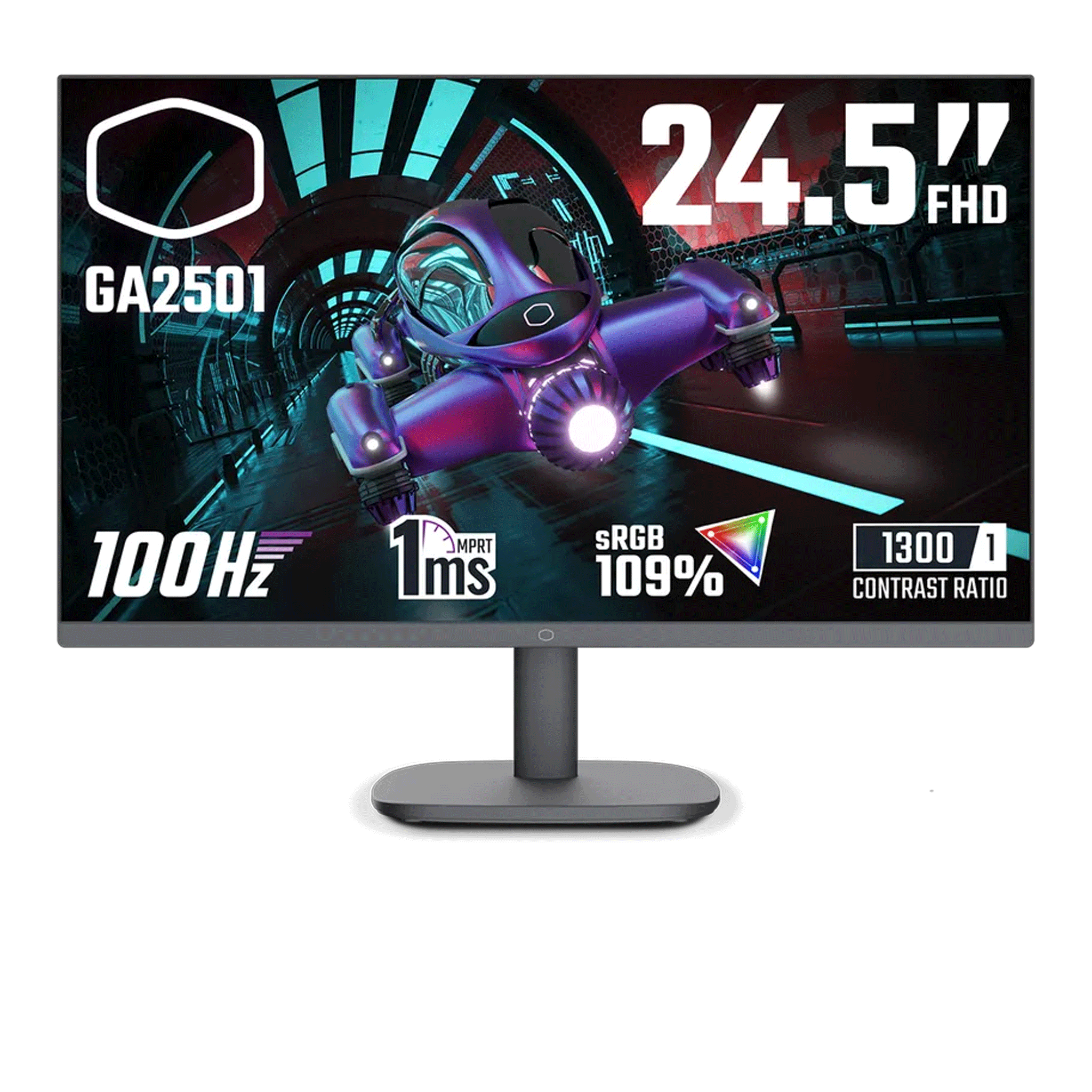 Màn hình Cooler Master GA2501 | 24.5 inch, Full HD, IPS, 100Hz, 1ms, Phẳng - Ảnh 1