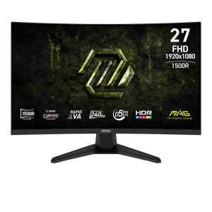 Màn hình gaming MSI MAG 275CF X24 | 27 inch, Full HD, 240Hz, 0.5ms, VA, Cong