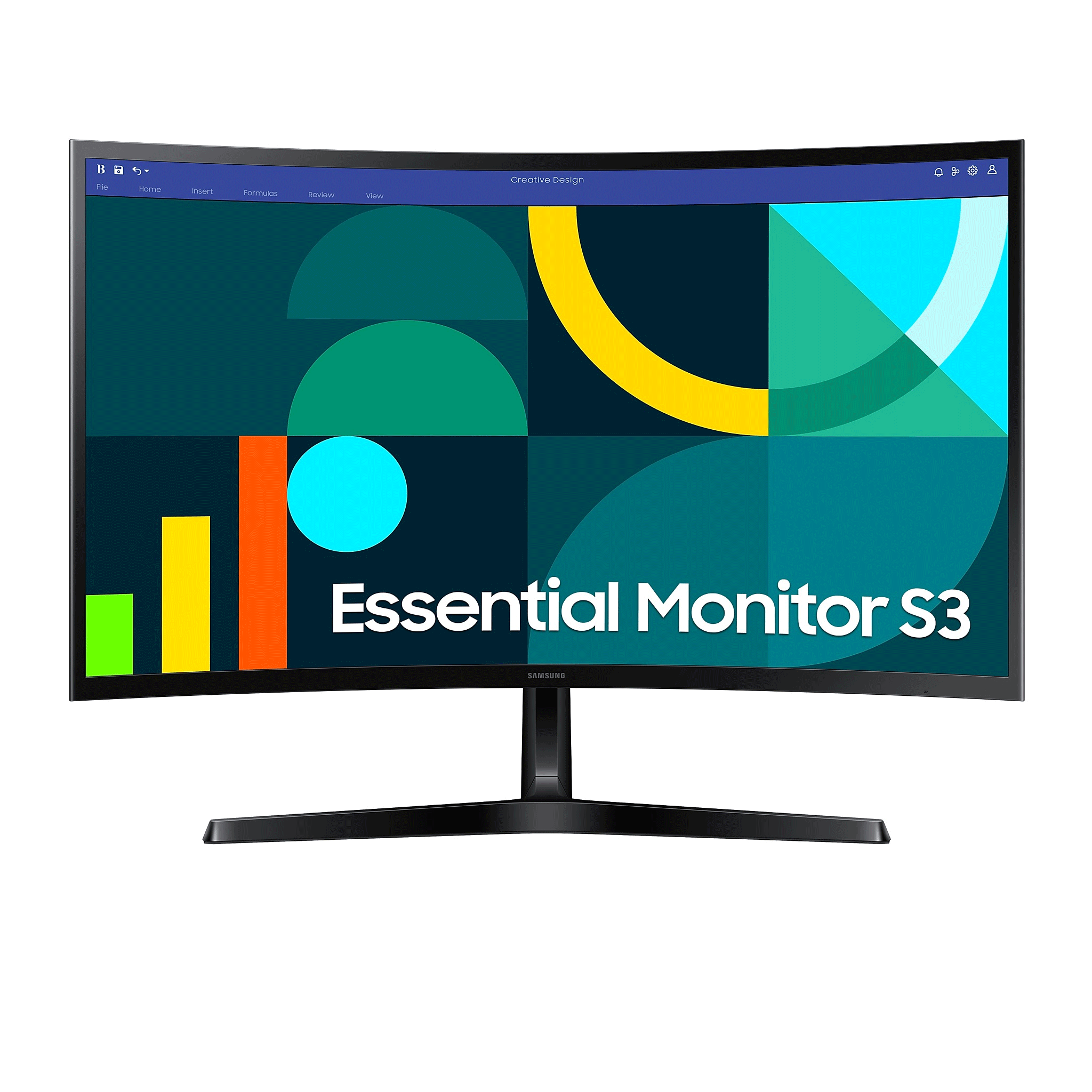 Màn hình Samsung LS27D366GAEXXV | 27 inch, Full HD, VA, 100Hz, 5ms, Cong, Chân V - Ảnh 1