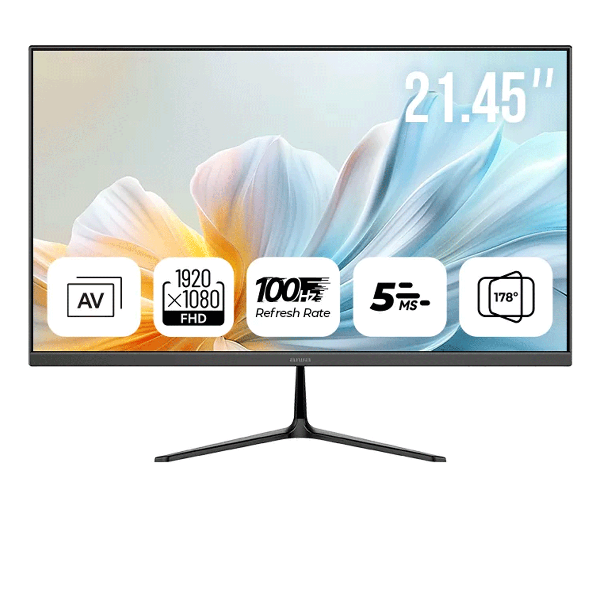 Màn hình văn phòng Aiwa AW-MF2227-V | 21.5 inch, Full HD, VA, 100Hz, 5ms - Ảnh 1