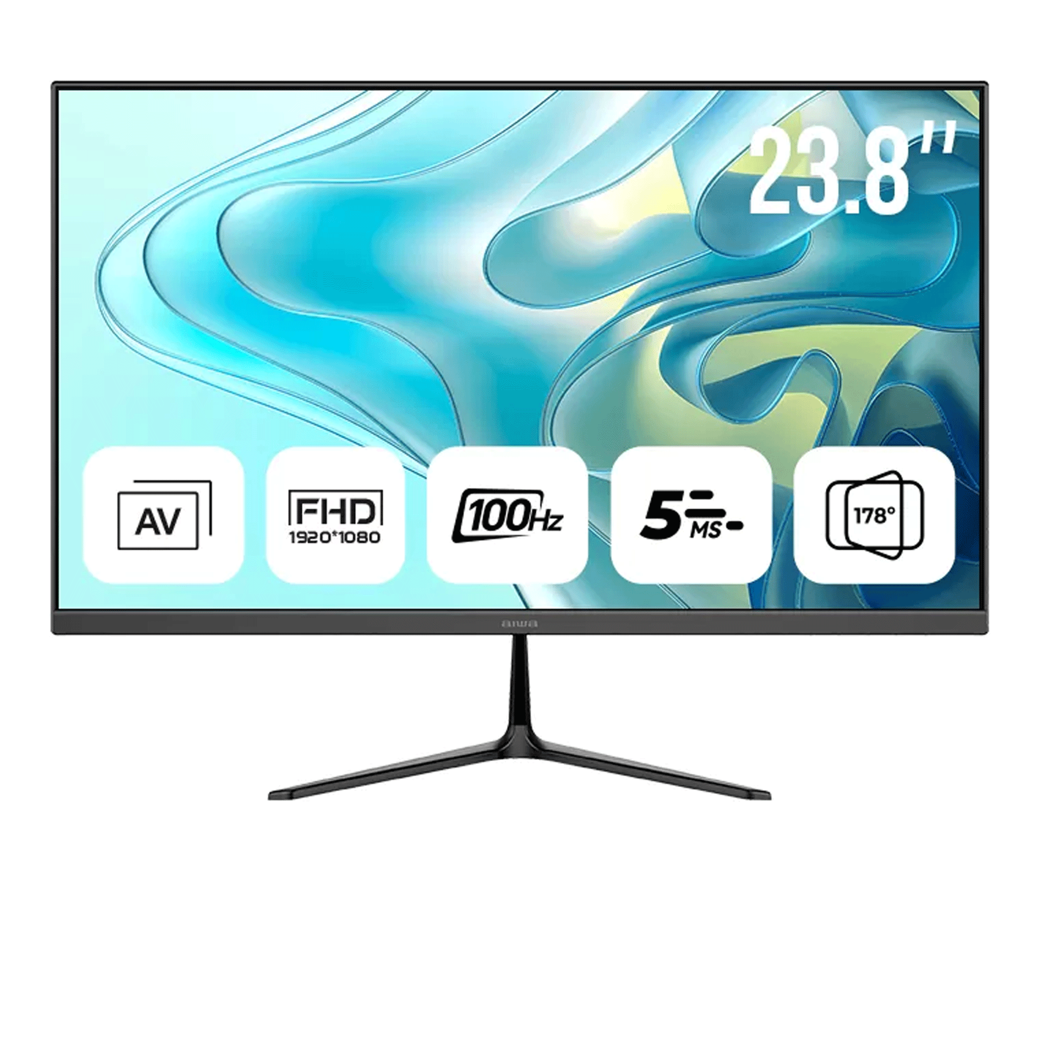 Màn hình văn phòng Aiwa AW-MF2427-V | 23.8 inch, Full HD, VA, 100Hz, 5ms - Ảnh 1