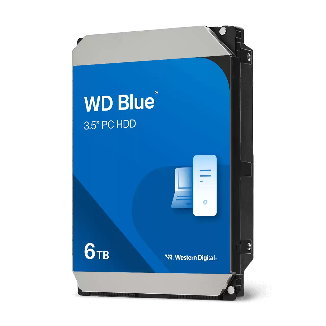 Ổ cứng Western Digital 6T WD60EZAX - Ảnh 1