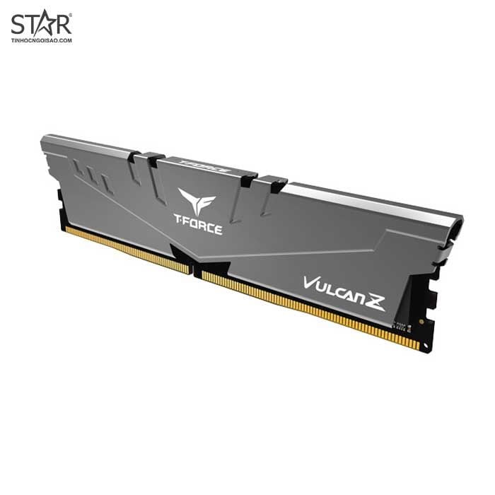 Ram DDR4 TeamGroup 8G/3200 T-Force Vulcan Z Gaming (1x 8GB) (TLZGD48G3200HC16FBK) (Xám) - Ảnh 2