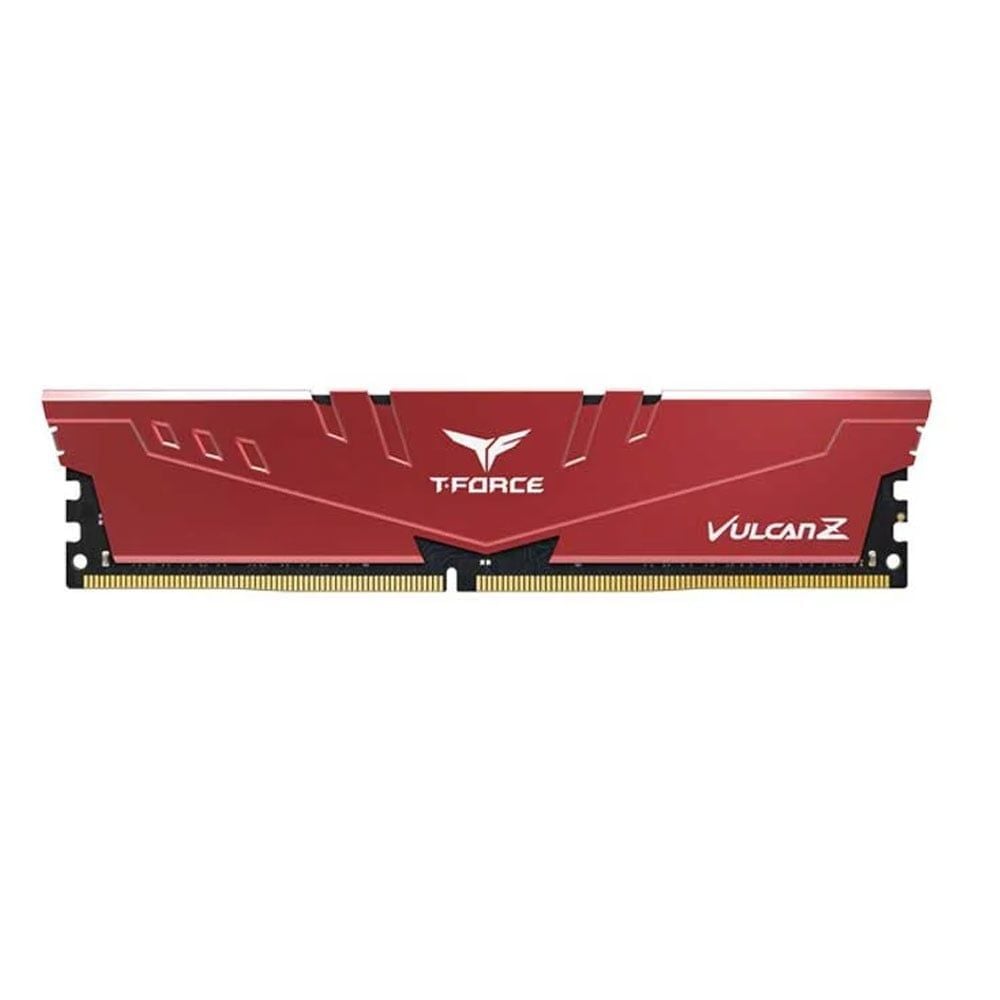 Ram DDR4 TeamGroup 8GB 3200Mhz T-Force Vulcan Z Gaming (1x 8GB) (TLZRD48G3200HC16C01) (Đỏ) - Ảnh 1