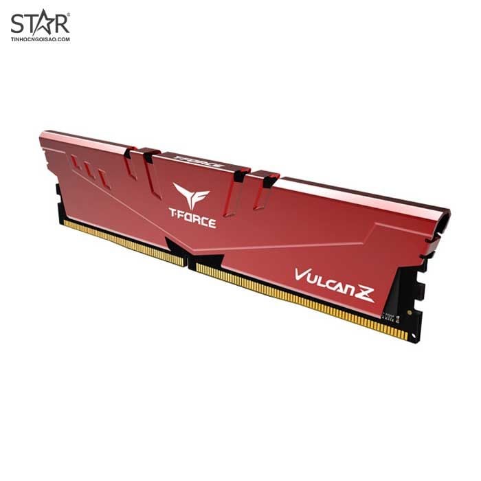 Ram DDR4 TeamGroup 8GB 3200Mhz T-Force Vulcan Z Gaming (1x 8GB) (TLZRD48G3200HC16C01) (Đỏ) - Ảnh 3