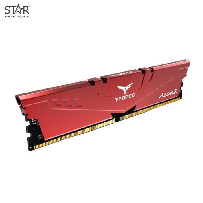 Ram DDR4 TeamGroup 8GB 3200Mhz T-Force Vulcan Z Gaming (1x 8GB) (TLZRD48G3200HC16C01) (Đỏ) - Ảnh 4